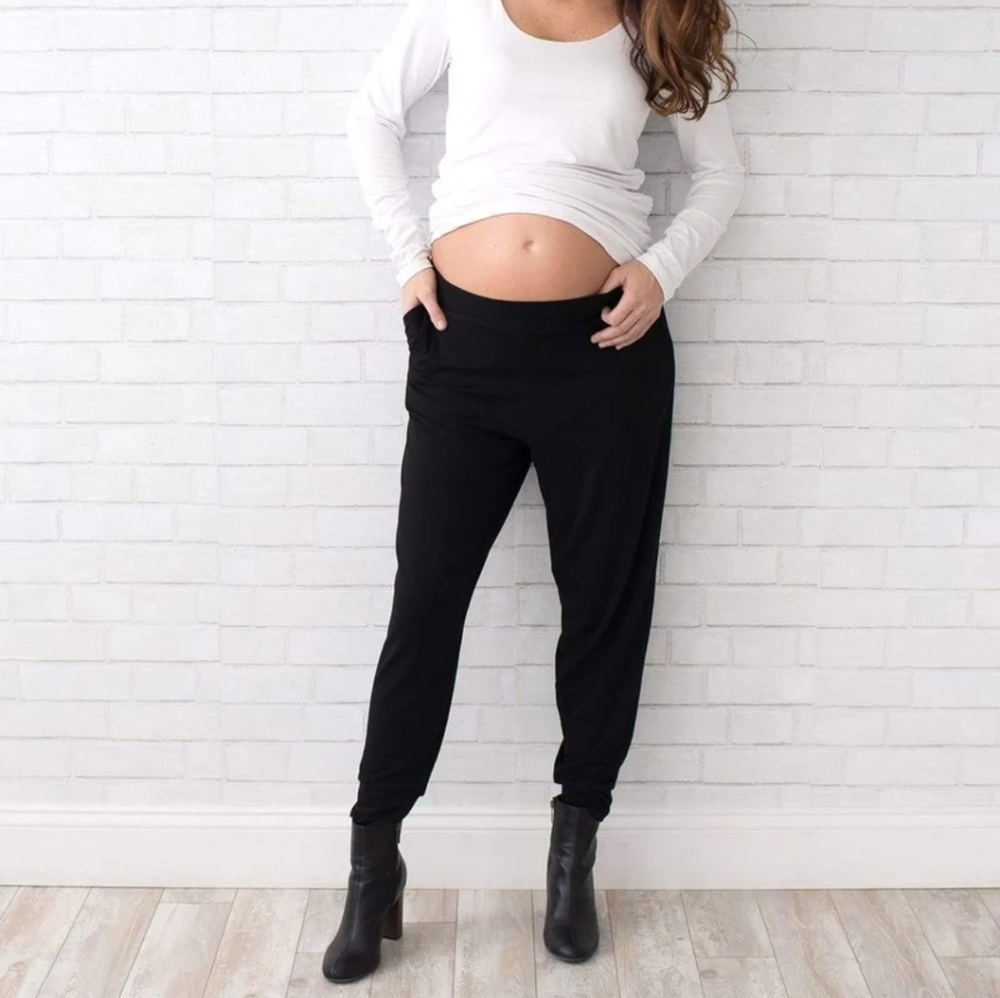 Tupelo Honey Mama Maternity Pants Black Small